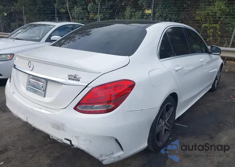 2016 Mercedes-Benz C 300 Sport from USA, damaged, VIN 55SWF4JB9GU171923